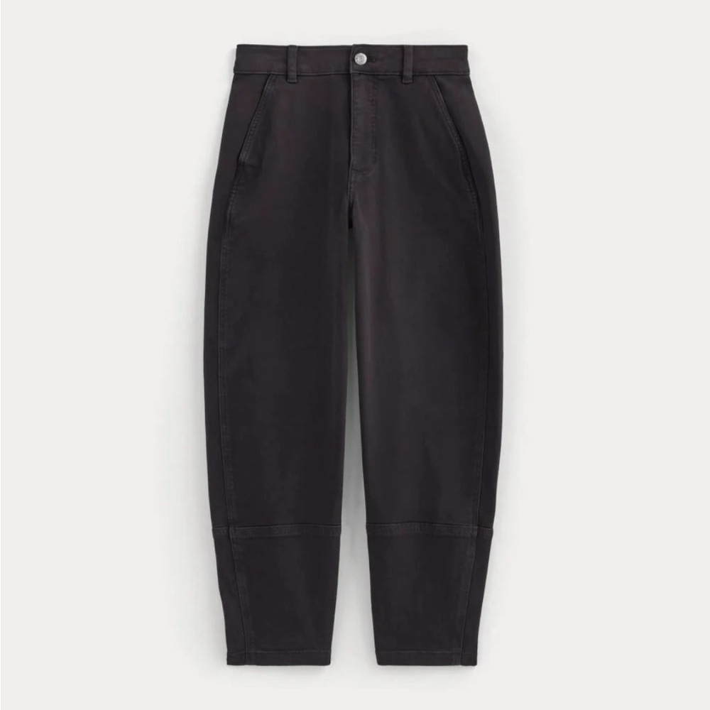 Everlane Utility Barrel Pant in black